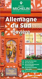 Kartonierter Einband Michelin Le Guide Vert Allemagne du Sud-Baviere von 