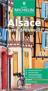 Fester Einband Michelin Le Guide Vert Alsace et les Vosges von 
