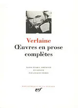 Broschiert Oeuvres en prose complètes von Paul Verlaine
