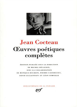 Broché Oeuvres poétiques complètes de Jean Cocteau