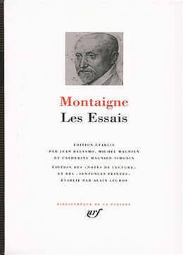 Broché Les essais de Michel de Montaigne