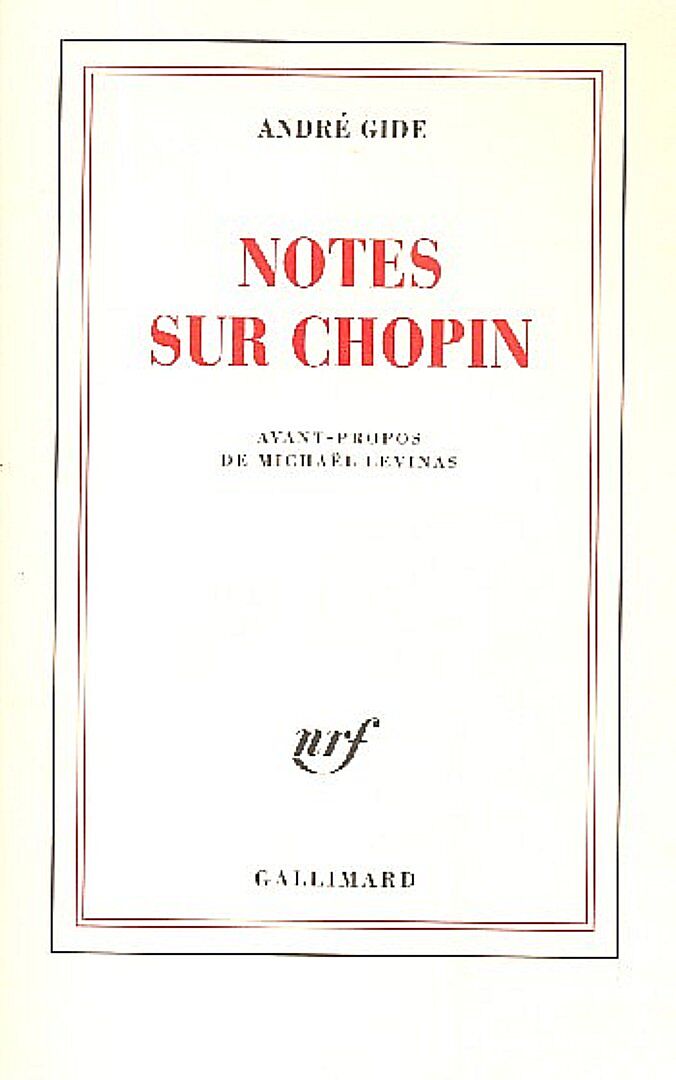 Notes sur Chopin (frz)