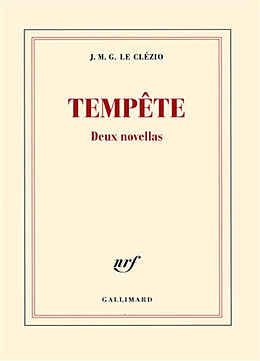 Couverture cartonnée Tempète: deux Novellas de Le Clézio