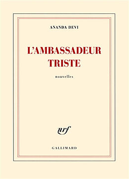 Broché L'ambassadeur triste de Ananda Devi