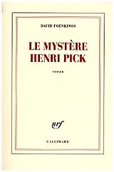 Kartonierter Einband Le mystère Henri Pick von David Foenkinos