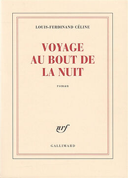 Broschiert Voyage au bout de la nuit von Louis-Ferdinand Céline