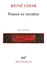 Broché Fureur et mystère de René Char