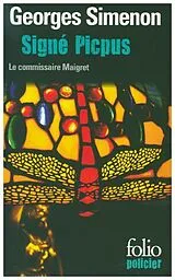 Broschiert Signé Picpus : une enquête du commissaire Maigret von Georges Simenon