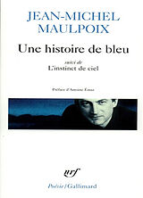 Broché Une histoire de bleu. L'instinct de ciel de Jean-Michel Maulpoix