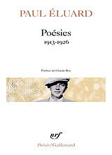 Broché Poésies : 1913-1926 de Paul Eluard