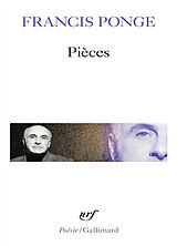 Broché Pièces de Francis Ponge