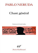 Broché Chant général de Pablo Neruda