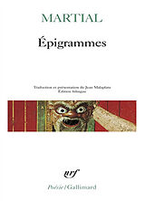 Broché Epigrammes de Martial