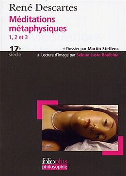 Broché Méditations métaphysiques 1, 2 et 3 de René Descartes