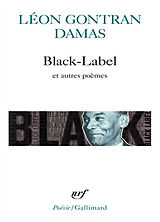 Broché Black-Label. Graffiti. Poèmes nègres sur des airs africains de Léon Gontran Damas