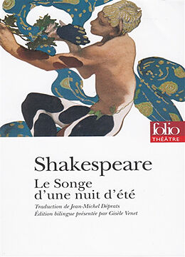 Broché Le songe d'une nuit d'été de William Shakespeare