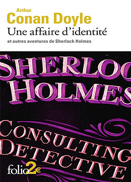 Broschiert Une affaire d'identité : et autres aventures de Sherlock Holmes von Arthur Conan Doyle