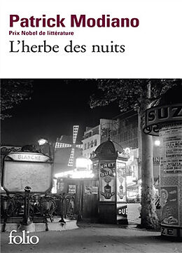 Couverture cartonnée L'herbe des nuits de Patrick Modiano