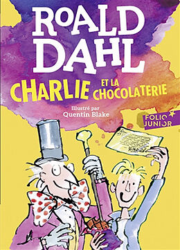 Couverture cartonnée Charlie et la chocolaterie de Roald Dahl