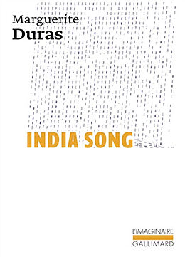 Broché India song de Marguerite Duras