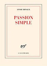 Broschiert Passion simple von Annie Ernaux