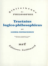 Broché Tractatus logico-philosophicus de Ludwig Wittgenstein