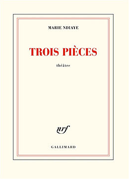 Broché Trois pièces : théâtre de Marie Ndiaye