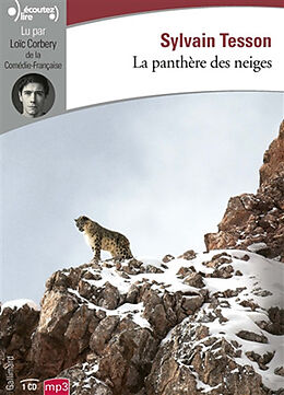 Livre Audio CD La panthère des neiges de Sylvain Tesson