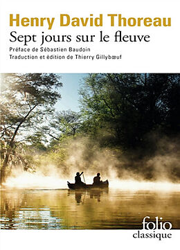 Broschiert Sept jours sur le fleuve von Henry David Thoreau