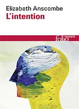 Broschiert L'intention von Elizabeth Anscombe