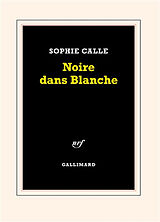 Broché Noire dans Blanche de Sophie Calle