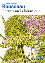 Broché Lettres sur la botanique de Jean-Jacques Rousseau