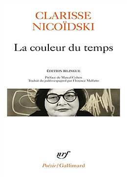 Broché La couleur du temps de Clarisse Nicoïdski