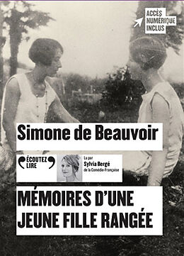 Livre Audio CD Mémoires d'une jeune fille rangée de Simone de Beauvoir