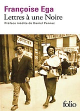 Broché Lettres à une Noire de Françoise Ega