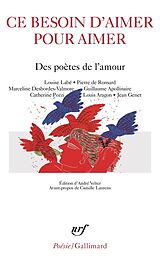 Livre de poche Ce besoin d'aimer pour aimer de 