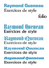 Broschiert Exercices de style von Raymond Queneau