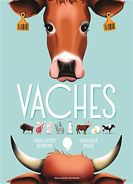 Broché Vaches de Anne-Sophie; Molas, Charlotte Baumann