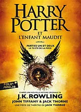 Kartonierter Einband Harry Potter et l'Enfant Maudit - Parties une et deux von Joanne K. Rowling