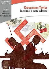  Inconnu à cette adresse von Kathrine Kressmann Taylor