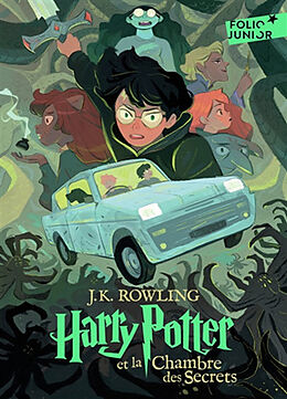 Couverture cartonnée Harry Potter 2 et la chambre des secrets de J. K. Rowling