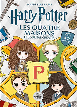 Fester Einband Harry Potter - Les 4 Maisons, Journal Creatif von 