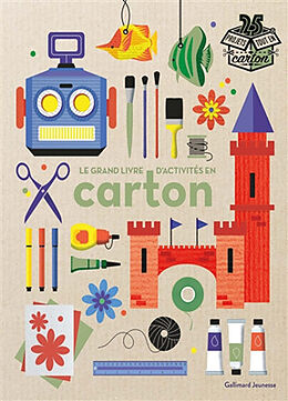 Broché Le grand livre d'activités en carton de 