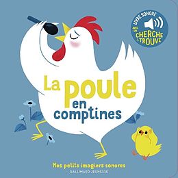 Couverture cartonnée La poule en comptines de Emilie Jacob