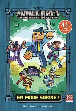 Broché Romans Minecraft en mode survie : Chroniques de l'épée en bois tome 1 de Nick Eliopulos