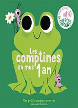 Kartonierter Einband Les comptines de mes 1 an von Emilie Jacob