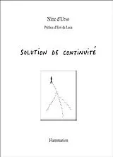 Broschiert Solution de continuité von Nine D'Urso