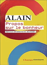 Broschiert Propos sur le bonheur von Alain