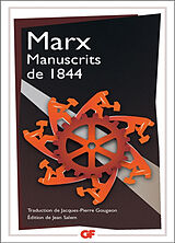 Broché Manuscrits de 1844 de Karl Marx