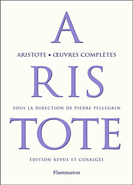 Broché Oeuvres complètes de Aristote